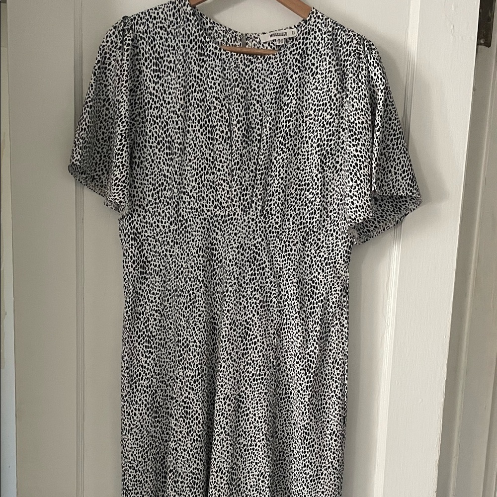 Misguided polka dot dress